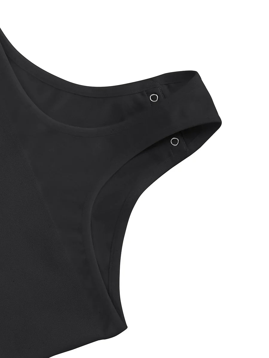 Taillenkontrolle Halterhals Shapewear Bodysuit