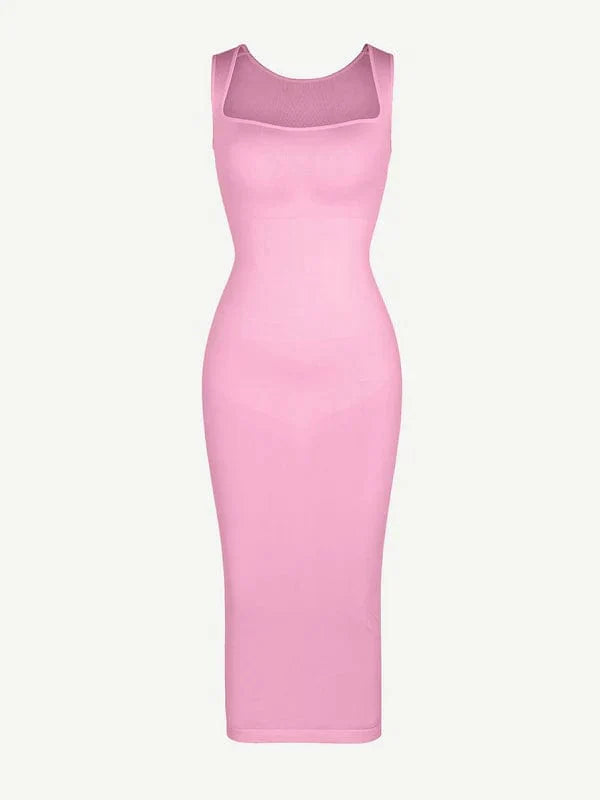 CurvyPower | UK Bodycon Seamless 360° Waist Control Long Shaping Bodycon