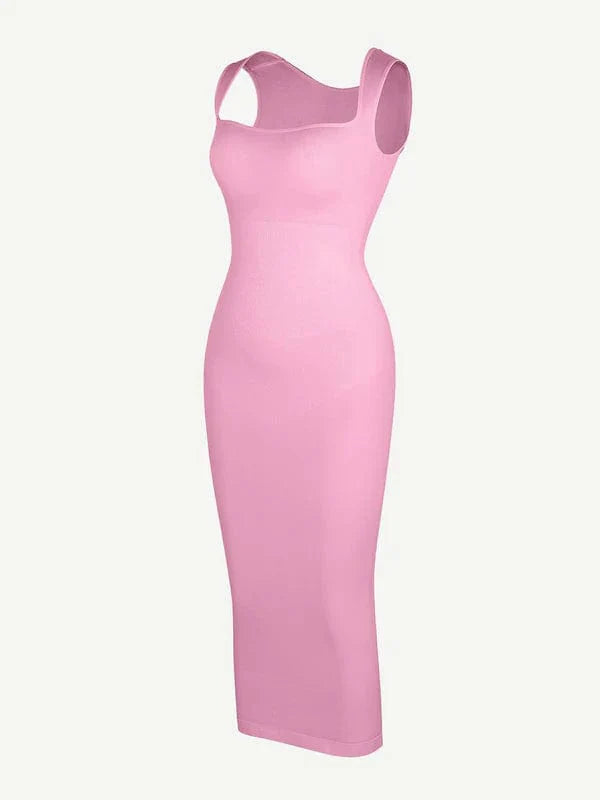 CurvyPower | UK Bodycon Seamless 360° Waist Control Long Shaping Bodycon