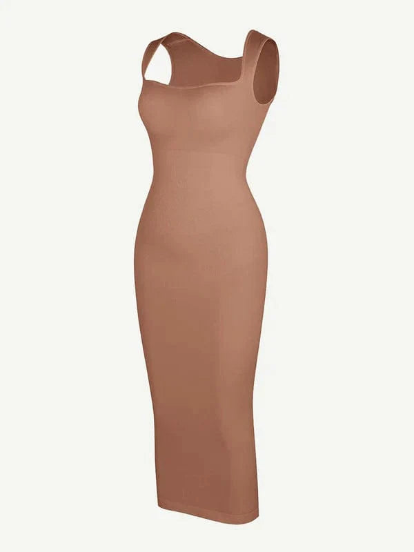 CurvyPower | UK Bodycon Seamless 360° Waist Control Long Shaping Bodycon