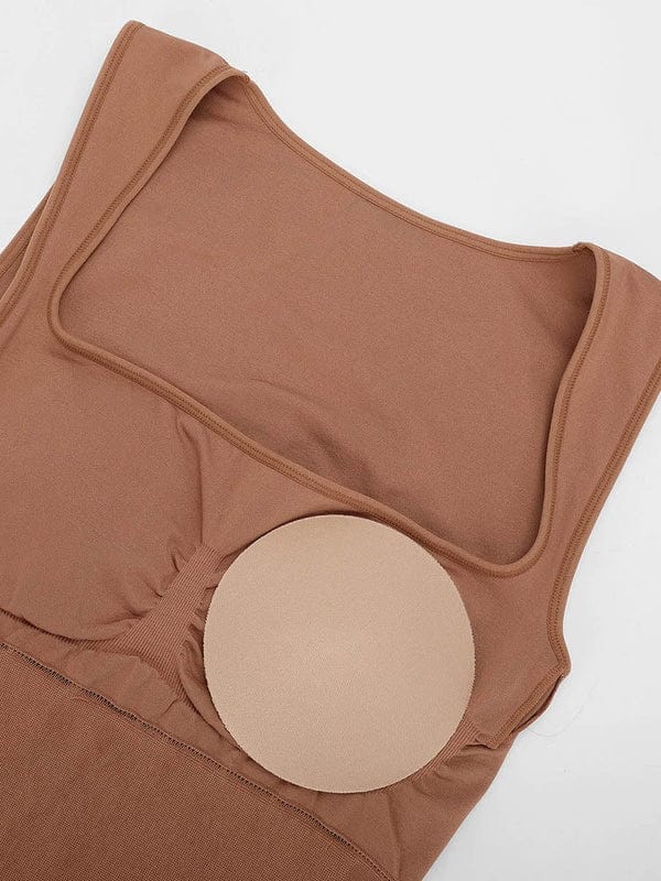 CurvyPower | UK Bodycon Seamless 360° Waist Control Long Shaping Bodycon