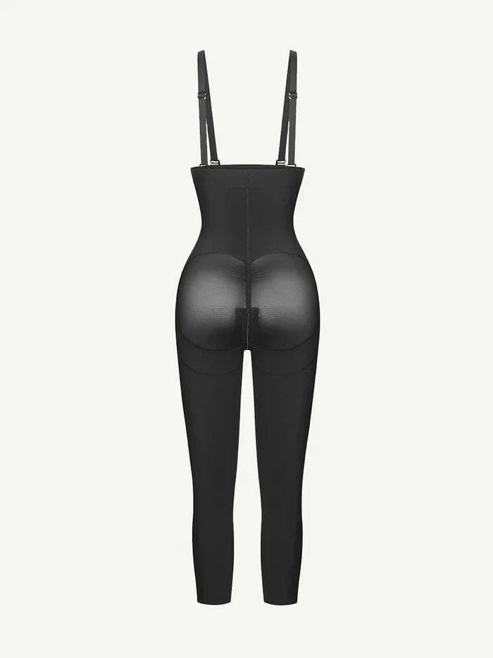 CurvyPower | UK bodysuit Adjustable Straps Open-Bust Tummy Control Shapewear Bodysuit
