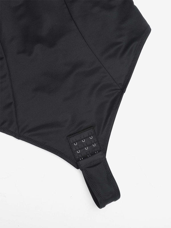 CurvyPower | UK bodysuit Deep V-Neck Tummy Control Shapewear Bodysuit