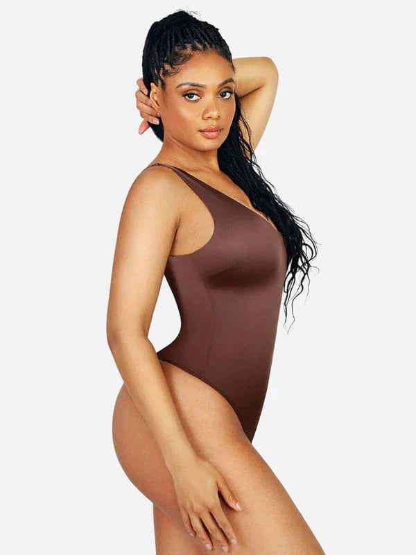 CurvyPower | UK bodysuit Deep V Neck Waist Slimming Shapewear Bodysuit