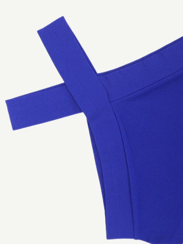 CurvyPower | UK bodysuit Halter Neck Criss-Cross Seamless Shaper Bodysuit