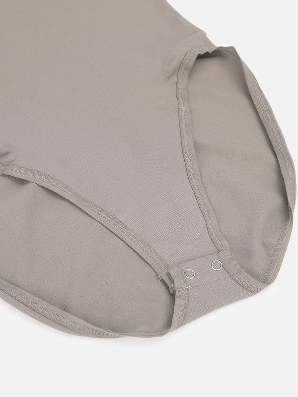 CurvyPower | UK bodysuit Long Sleeve Shapewear Tummy Control Bodysuit