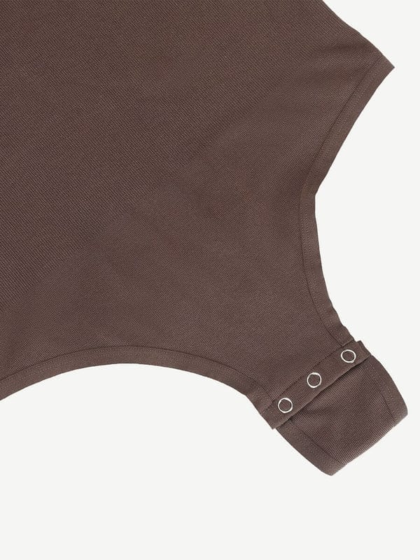 CurvyPower | UK bodysuit Long Sleeve Thong Shapewear Bodysuit