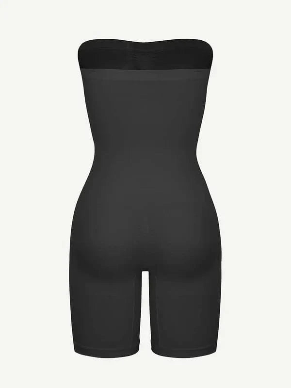 CurvyPower | UK bodysuit Sculpting Seamless Tummy Control Strapless Shapewear Bodysuit