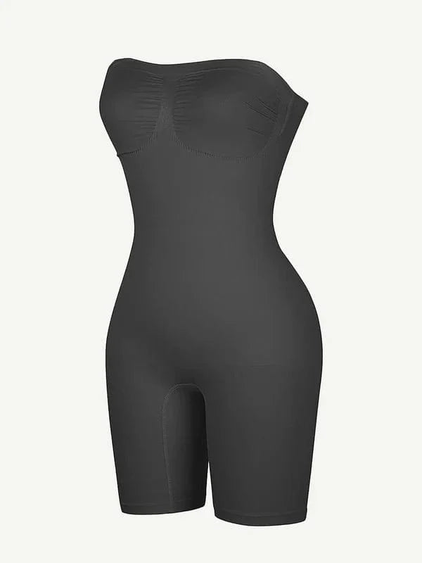 CurvyPower | UK bodysuit Sculpting Seamless Tummy Control Strapless Shapewear Bodysuit