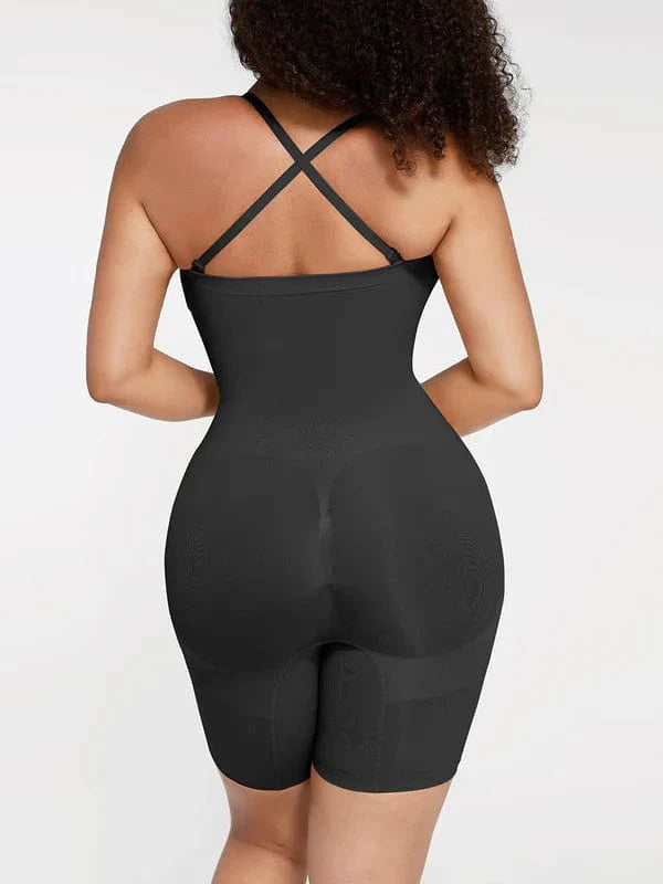 CurvyPower | UK bodysuit Sculpting Seamless Tummy Control Strapless Shapewear Bodysuit