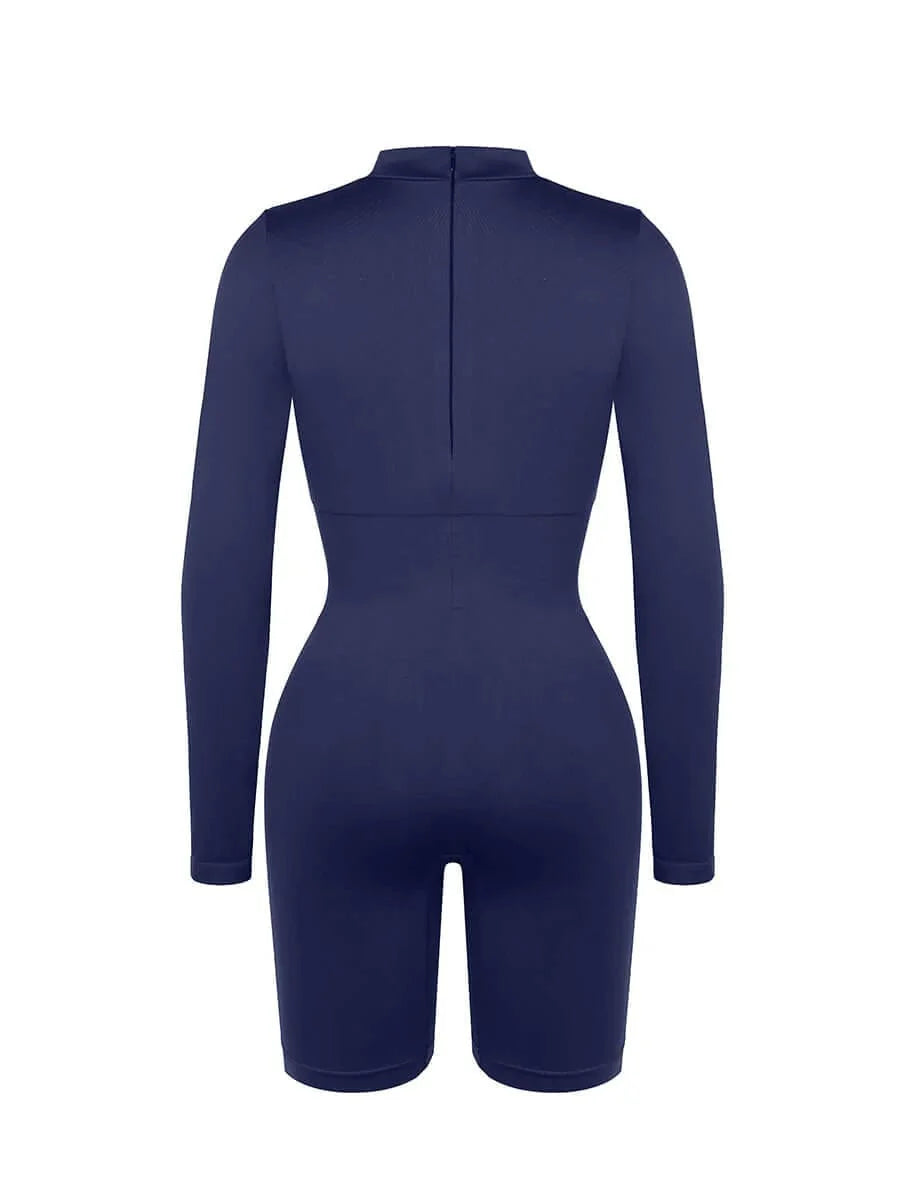 CurvyPower | UK bodysuit Seamless Body Sculpting Tummy Control Shapewear Bodysuit with Removable Cups