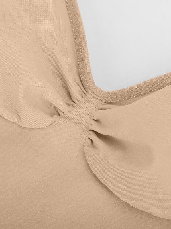 CurvyPower | UK bodysuit Seamless Bodysuit with Breast Support and Waist-to-Abdomen Shaping