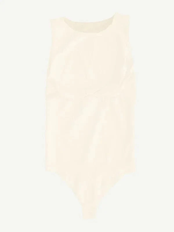 CurvyPower | UK bodysuit Sleeveless Tummy Control Shapewear Thong Bodysuit