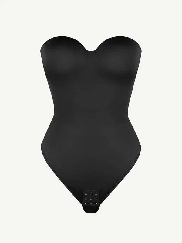 CurvyPower | UK bodysuit Strapless Underwire One-Piece Tummy Control Bodysuit Shapewear