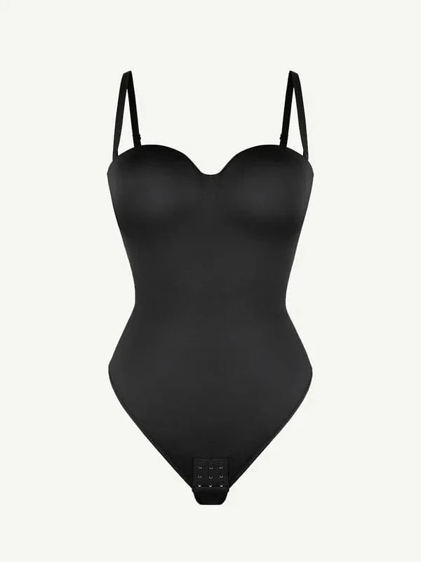 CurvyPower | UK bodysuit Strapless Underwire One-Piece Tummy Control Bodysuit Shapewear