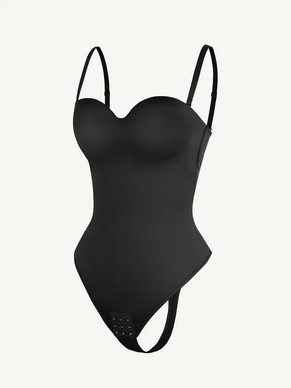 CurvyPower | UK bodysuit Strapless Underwire One-Piece Tummy Control Bodysuit Shapewear