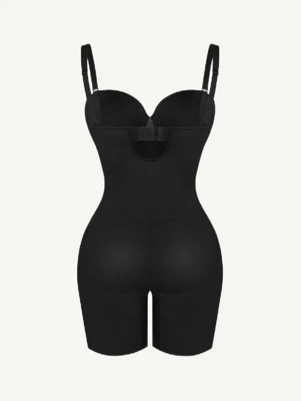 CurvyPower | UK bodysuit Tummy Control Compression Shapewear Bodysuit