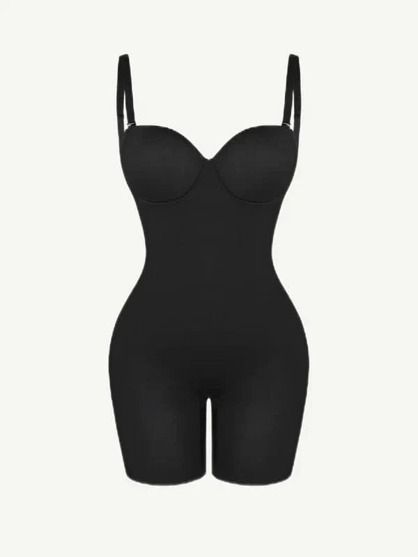 CurvyPower | UK bodysuit Tummy Control Compression Shapewear Bodysuit