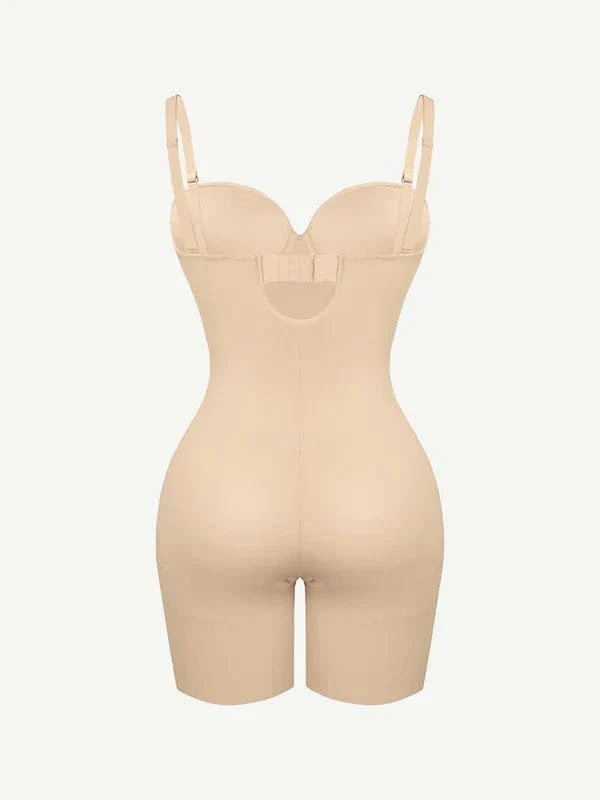CurvyPower | UK bodysuit Tummy Control Compression Shapewear Bodysuit