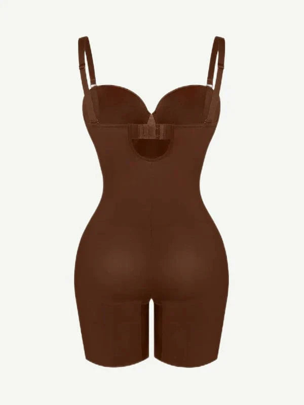 CurvyPower | UK bodysuit Tummy Control Compression Shapewear Bodysuit