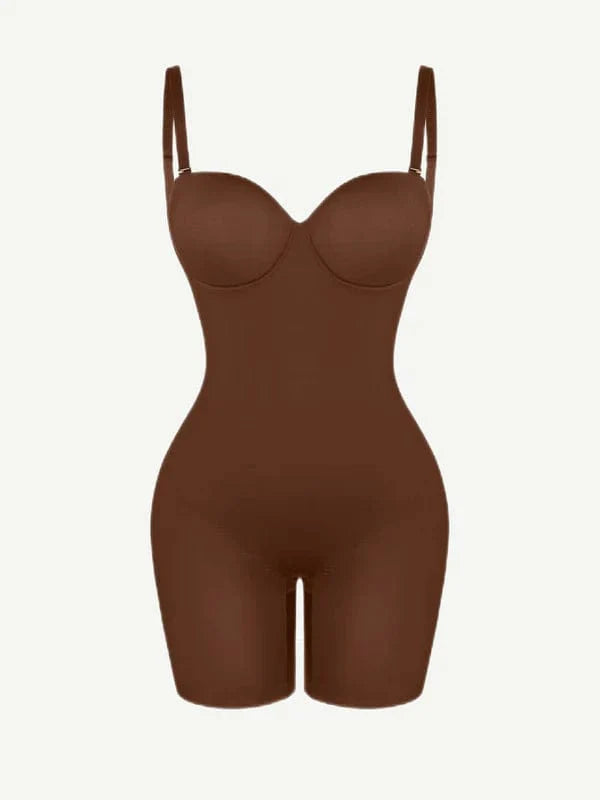 CurvyPower | UK bodysuit Tummy Control Compression Shapewear Bodysuit