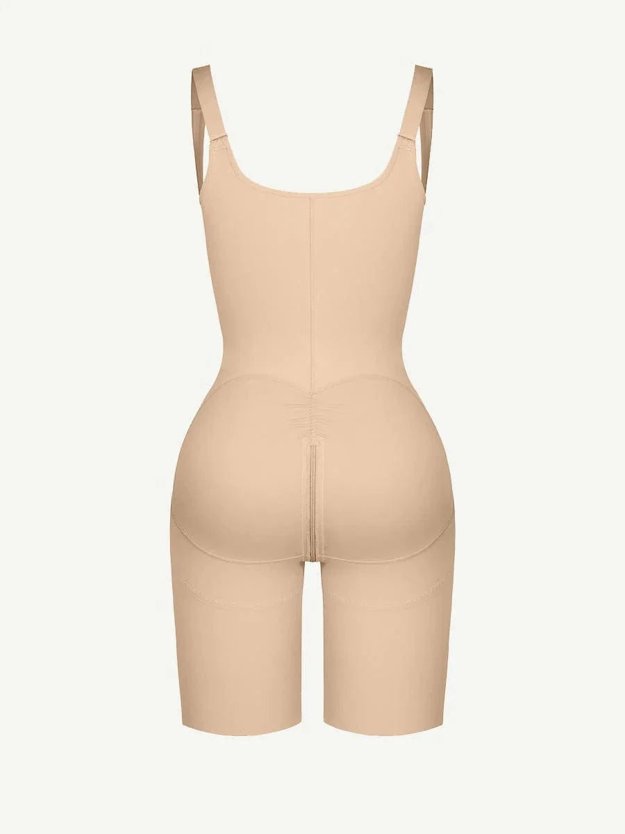 CurvyPower | UK bodysuit U Shaped Open Bust Tummy Control Shapewear Bodysuit