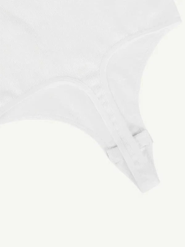 CurvyPower | UK bodysuit Waist-Sculpting Tummy Control One-Shoulder Shapewear Bodysuit