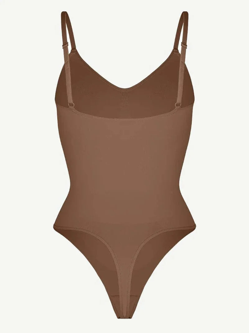 CurvyPower | UK bodysuit Women Seamless Thong Shaping Bodysuit