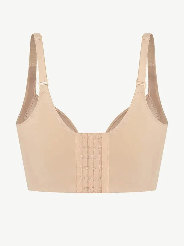 CurvyPower | UK Bra Deep Cup Shapewear Bra with Hook and Eye Closure