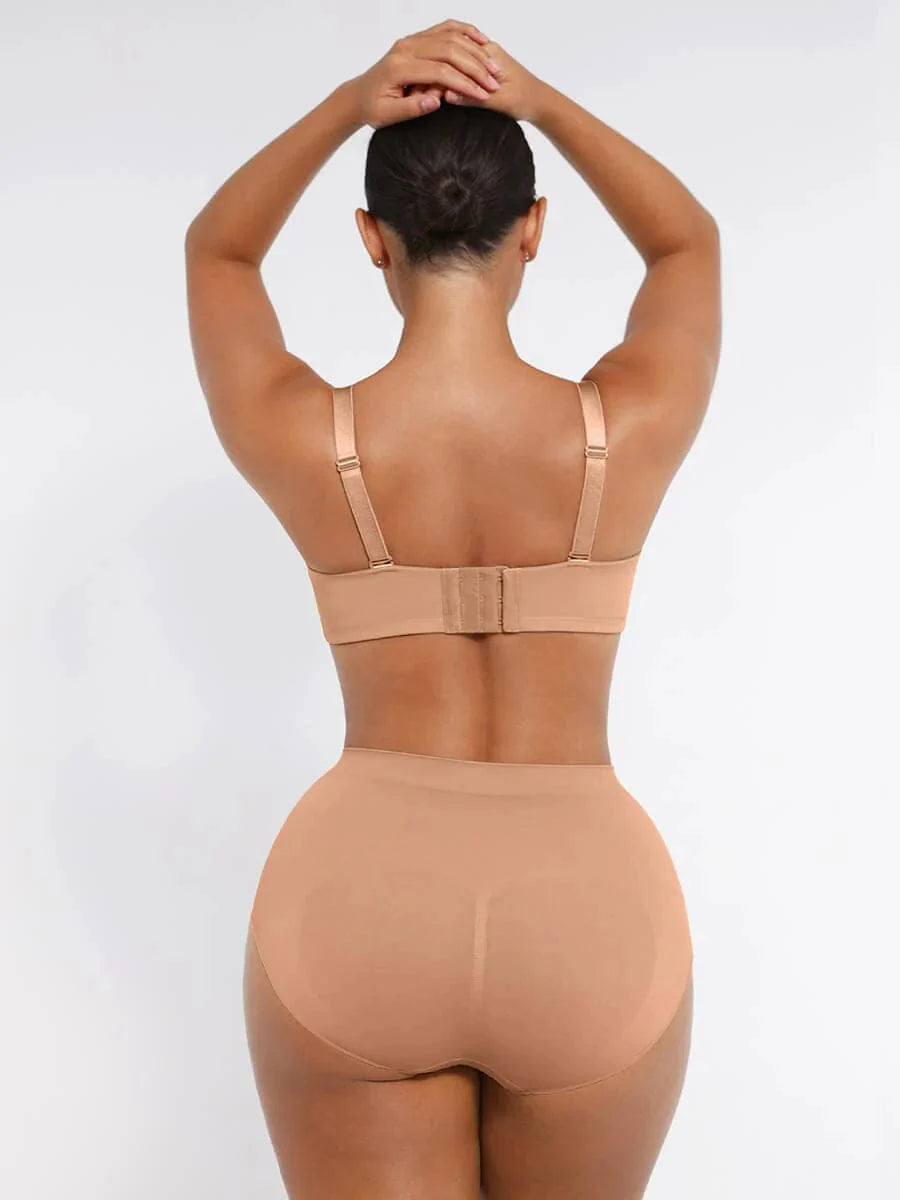 CurvyPower | UK Bra Push-Up Underwire Strapless Bra