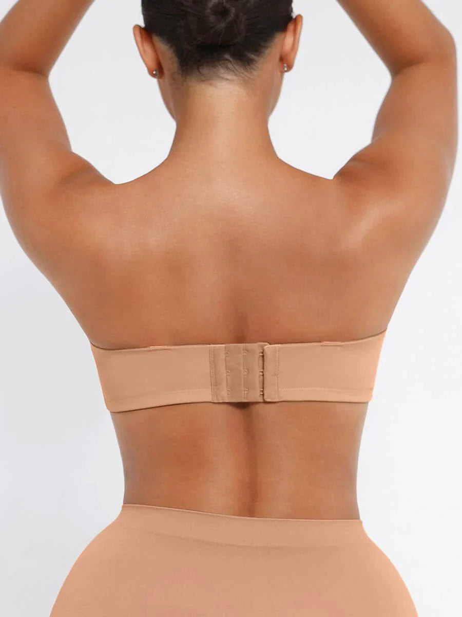 CurvyPower | UK Bra Push-Up Underwire Strapless Bra