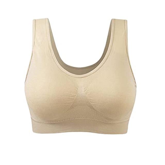 CurvyPower | Be You ! Bras S / Nude Women Support Comfort Seamless Bra