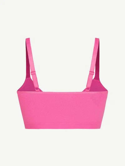 CurvyPower | UK Bras Seamless Wireless Shaping Bra With Adjustable Straps