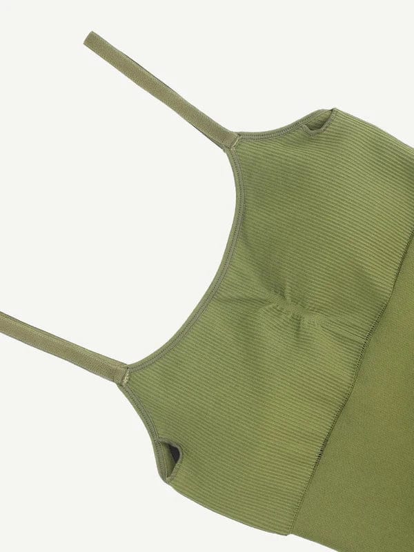 CurvyPower | UK Jumpsuit Tummy Control Shaper Jumpsuit with Removable Pads