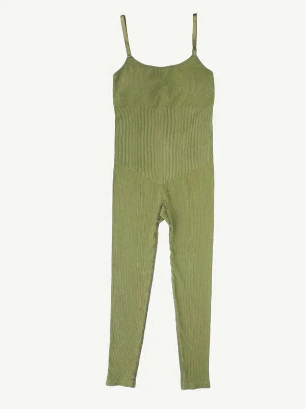 CurvyPower | UK Jumpsuit Tummy Control Shaper Jumpsuit with Removable Pads