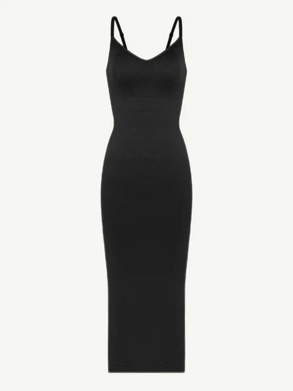 CurvyPower | UK Maxi Dress Shaper Maxi Dress with Spaghetti Strap