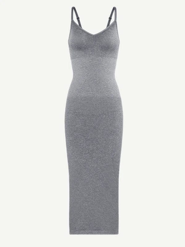 CurvyPower | UK Maxi Dress Shaper Maxi Dress with Spaghetti Strap
