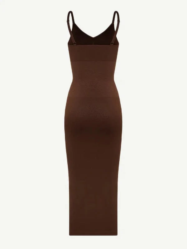 CurvyPower | UK Maxi Dress Shaper Maxi Dress with Spaghetti Strap