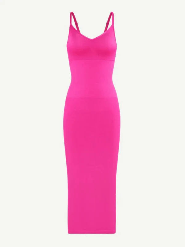 CurvyPower | UK Maxi Dress Shaper Maxi Dress with Spaghetti Strap