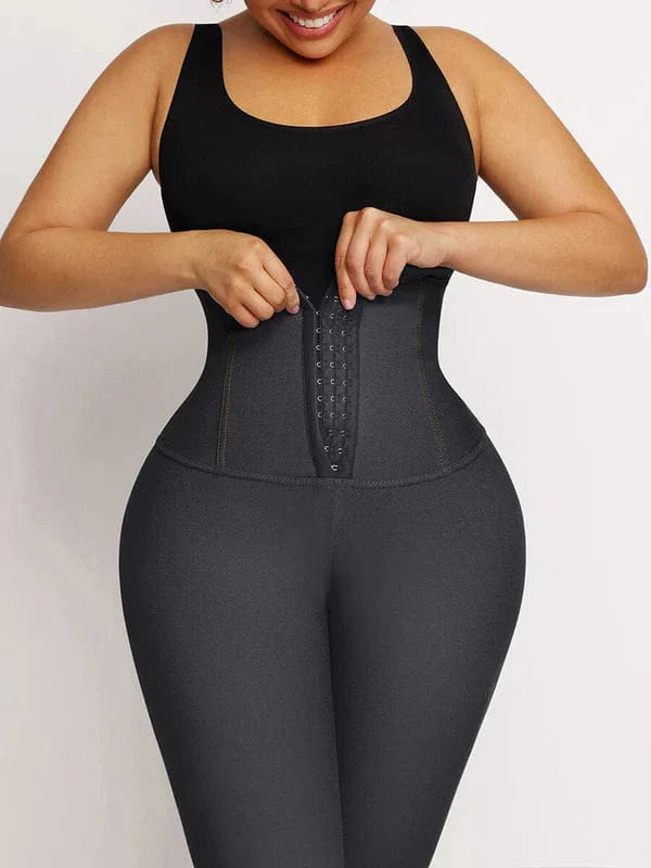 CurvyPower | UK Pants High Waist Denim Tummy Control Shaper Pants