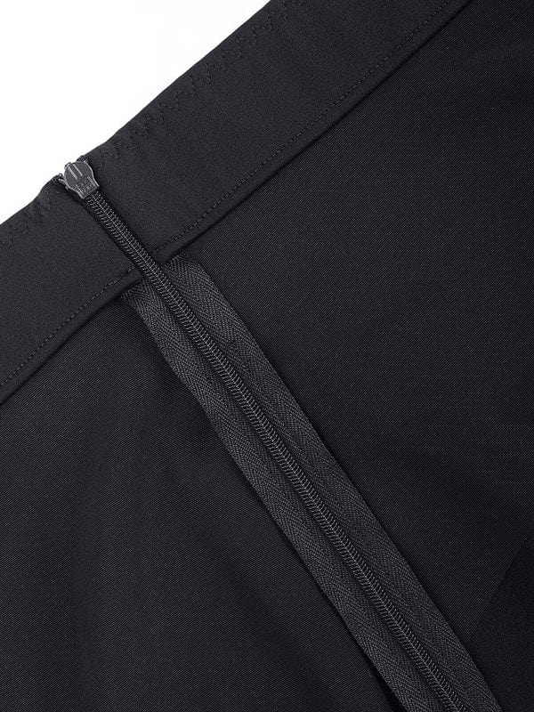CurvyPower | UK Pants High-Waisted Flare Pants with Tummy Control and Leg Shaping