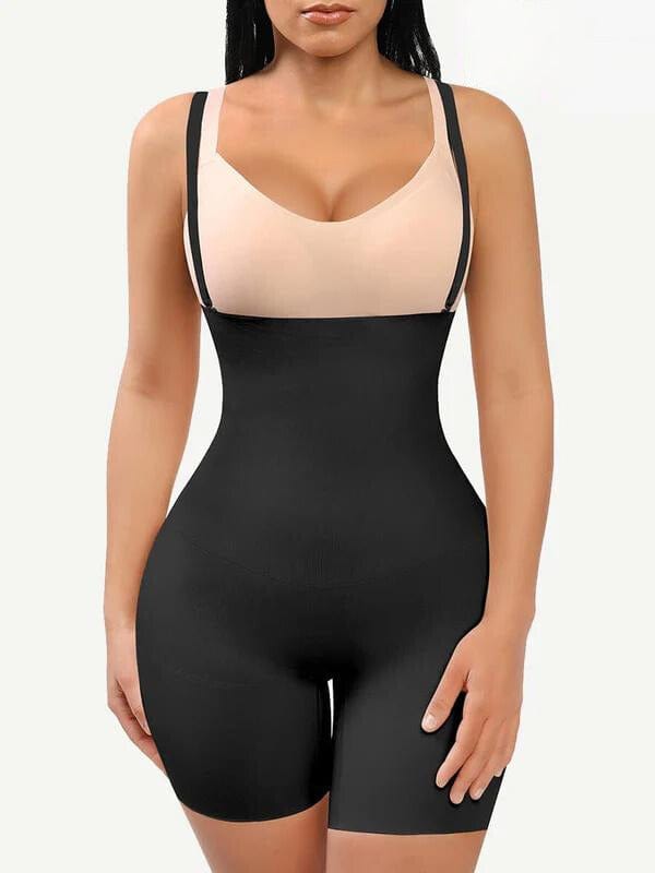 CurvyPower | UK shaper short Black / XS/S High Waist Trainer Shapewear Shorts with Adjustable Straps