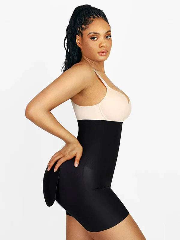 CurvyPower | UK shaper short High Waist Trainer Shaper Shorts With Removable Bum Pads
