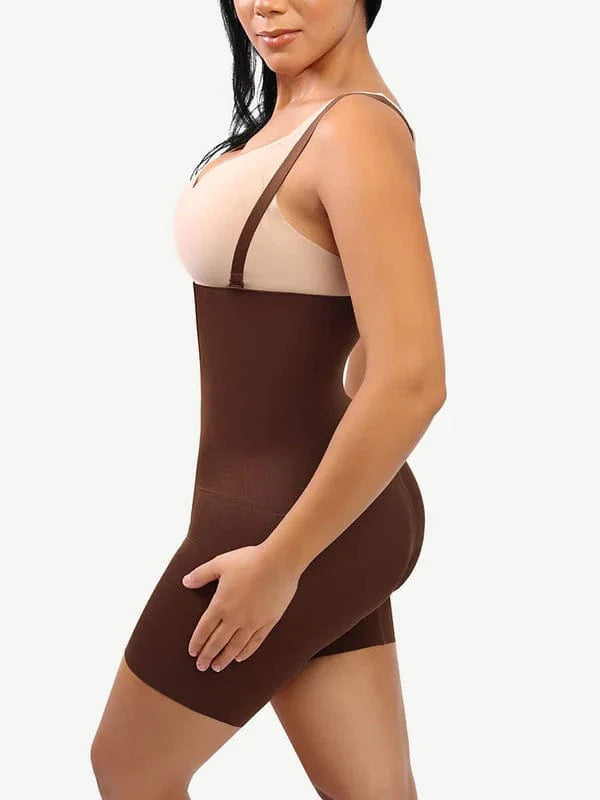 CurvyPower | UK shaper short High Waist Trainer Shapewear Shorts with Adjustable Straps