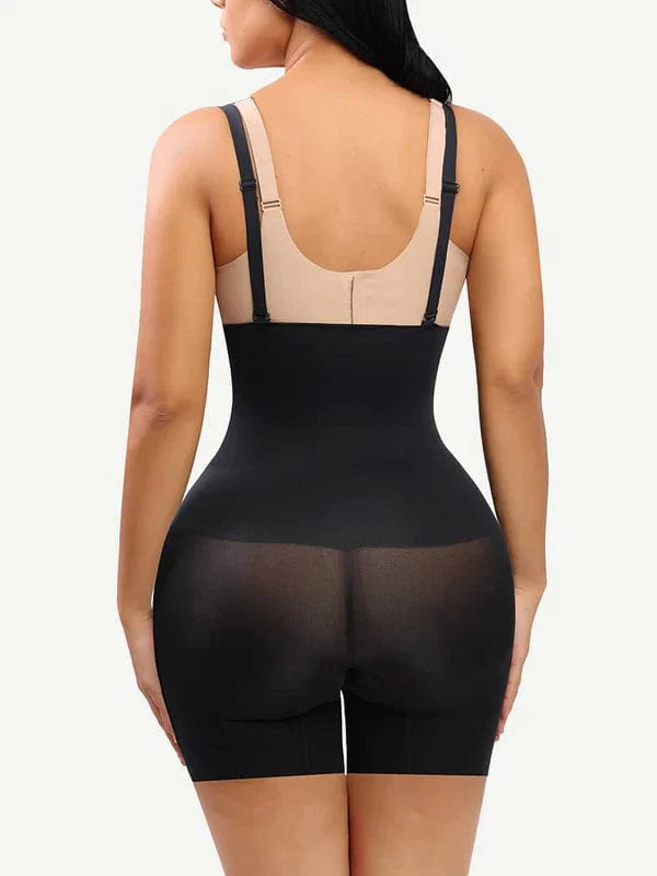 CurvyPower | UK shaper short High Waist Trainer Shapewear Shorts with Adjustable Straps