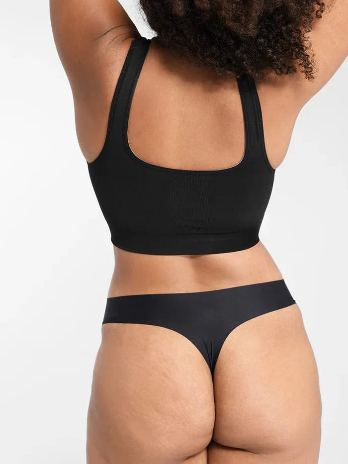 CurvyPower | UK Sports Bra Wireless Bust Support Shaper Bra with Removable Pads