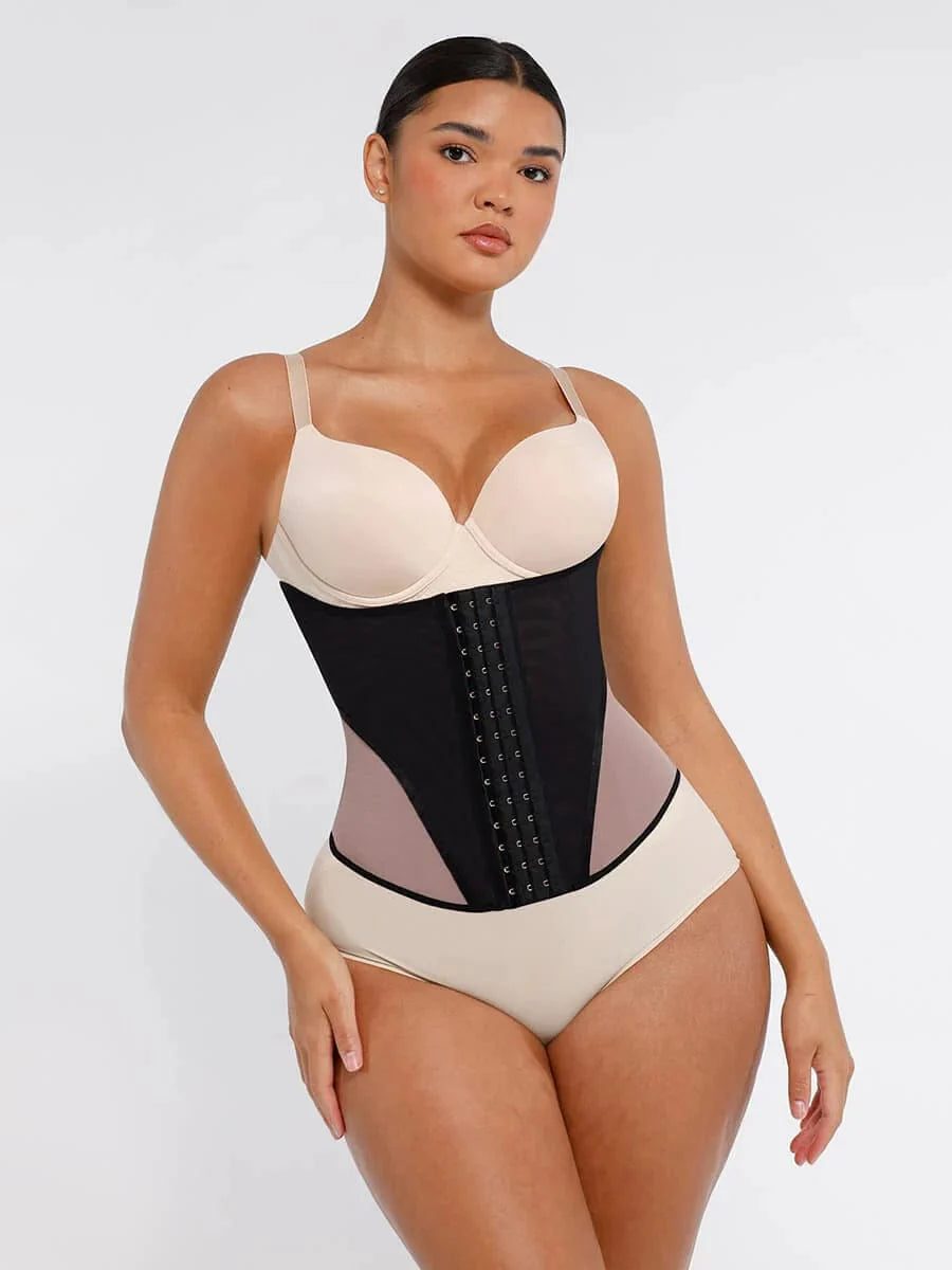 CurvyPower | UK Waist Trainer Black / S Lace Waist Trainer Shapewear Corset