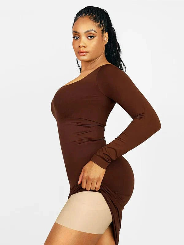 CurvyPower | UK Waist Trainer High Waist Trainer Shaping Short Butt Lift with Removable Hip Pads