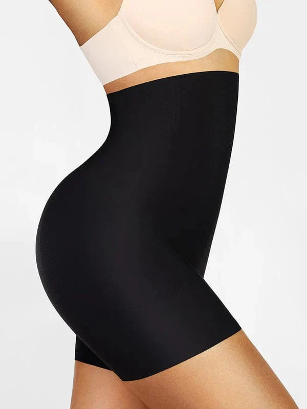 CurvyPower | UK Waist Trainer High Waist Trainer Shaping Short Butt Lift with Removable Hip Pads