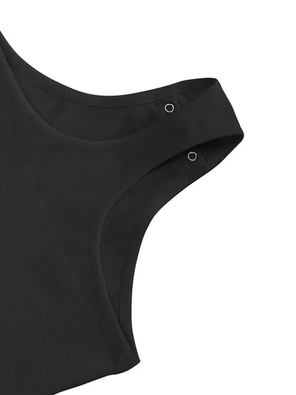 Taillenkontrolle Halterhals Shapewear Bodysuit